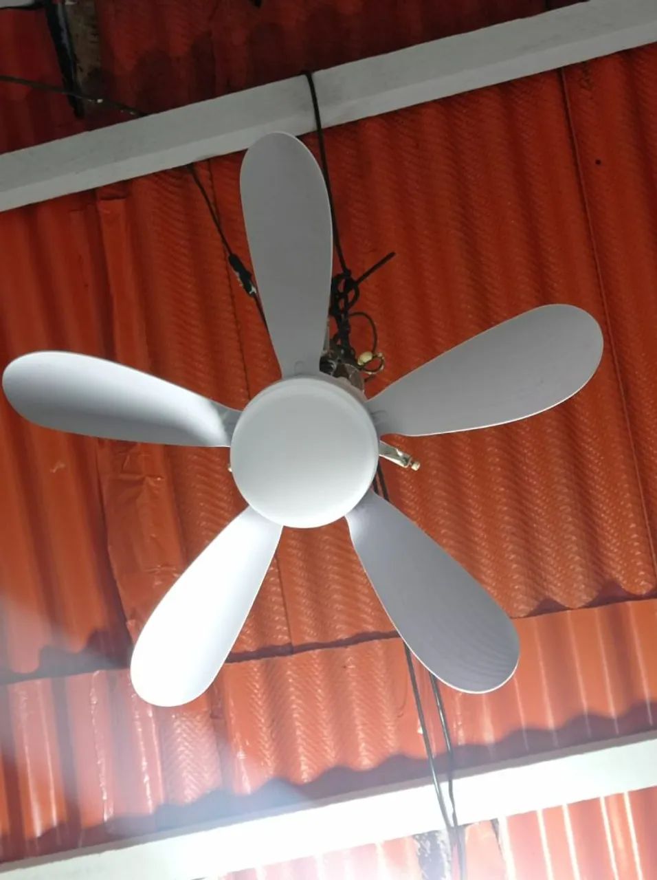 Ventilador de teto luz led - Foto 5