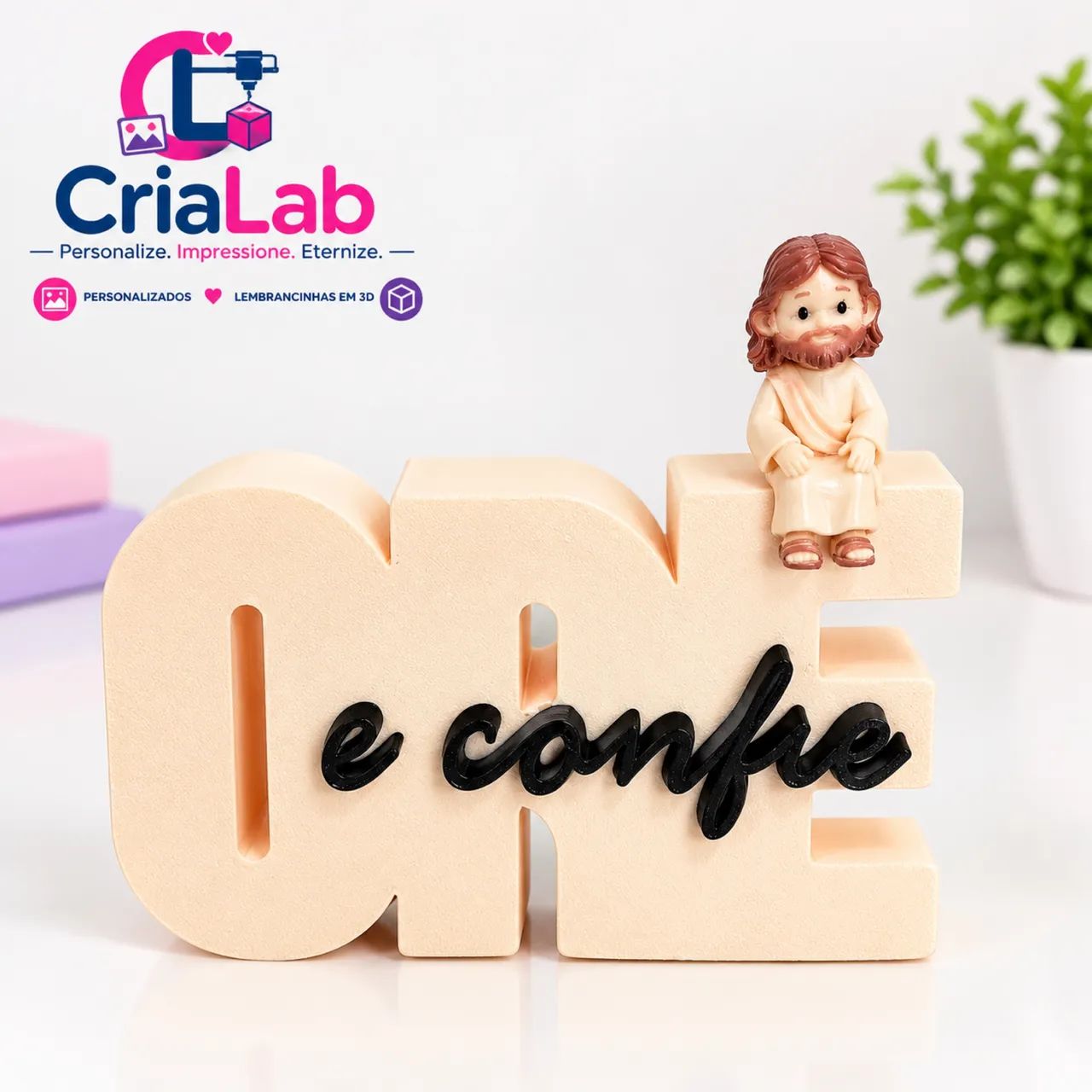 Placa decorativa Ore e Confie