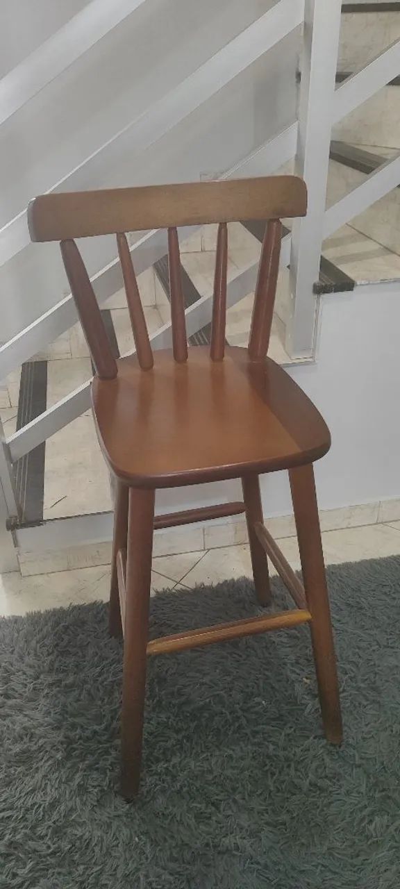 Mesa Bistrô de madeira  - Foto 2