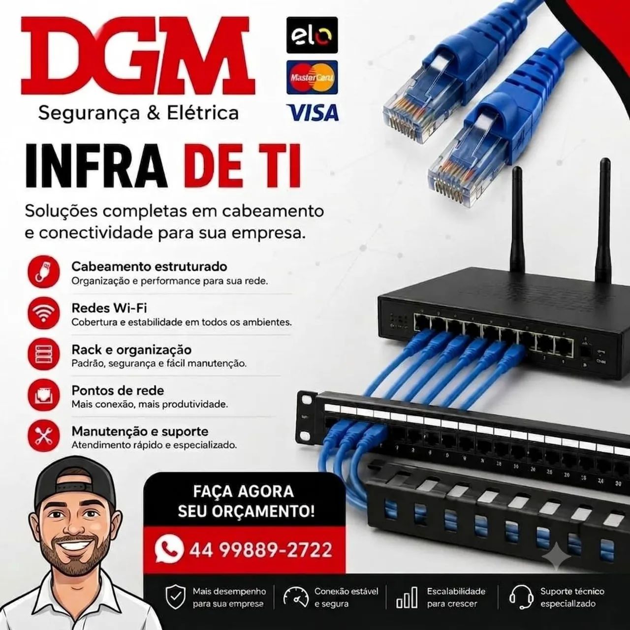 Prestação de Serviços de Segurança Eletrônica e Elétrica <br> - Foto 5