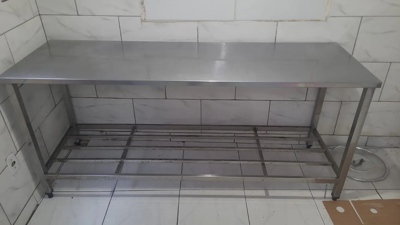 Bancada de inox