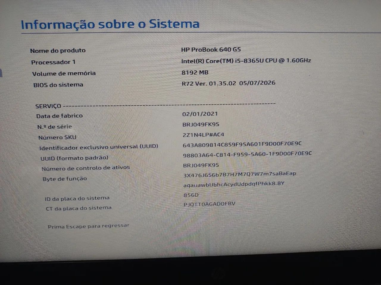 Notebook hp core i5 oitava geração  - Foto 5