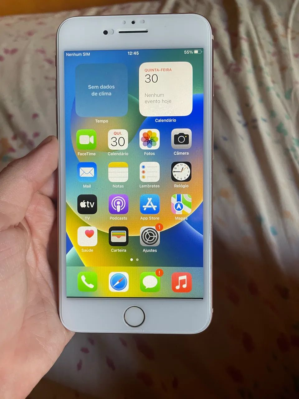 iPhone 8 Plus 64 GB Rose Gold - Foto 2