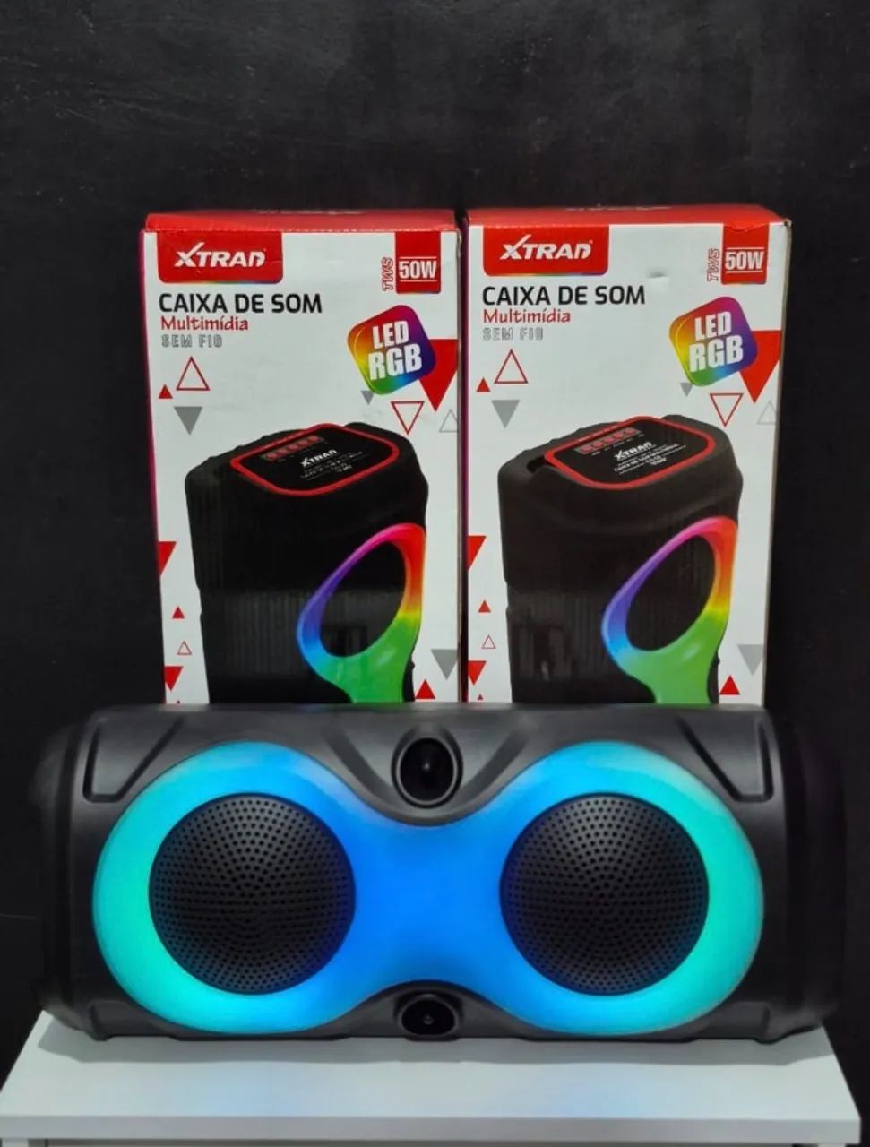 Caixa de Som Bluetooth 50W - Potência e Qualidade - Foto 3