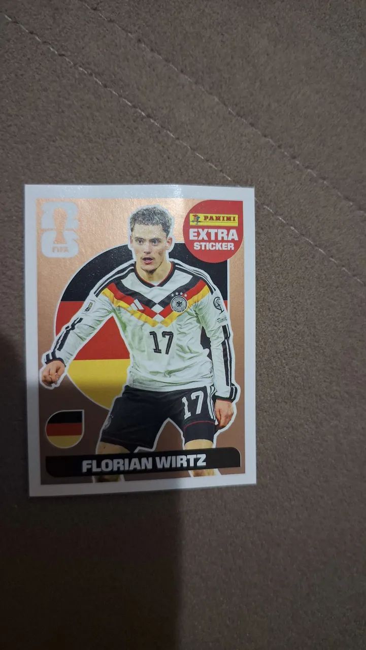 Figurinha legend bronze Florian Wirtz copa 2026