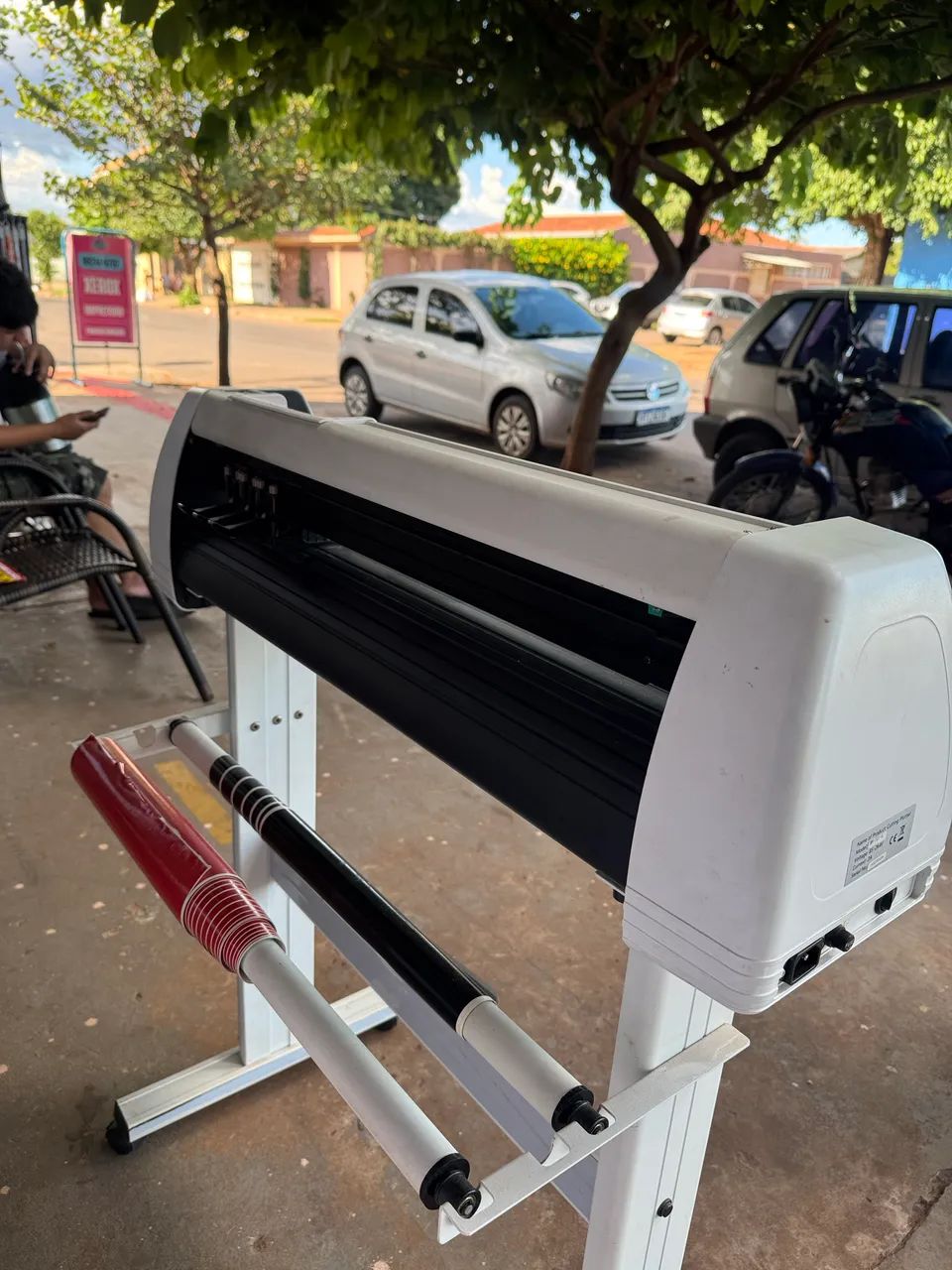  Plotter de Recorte e Risco Digital Corte e Contorno 72cm - Nagano - Foto 4