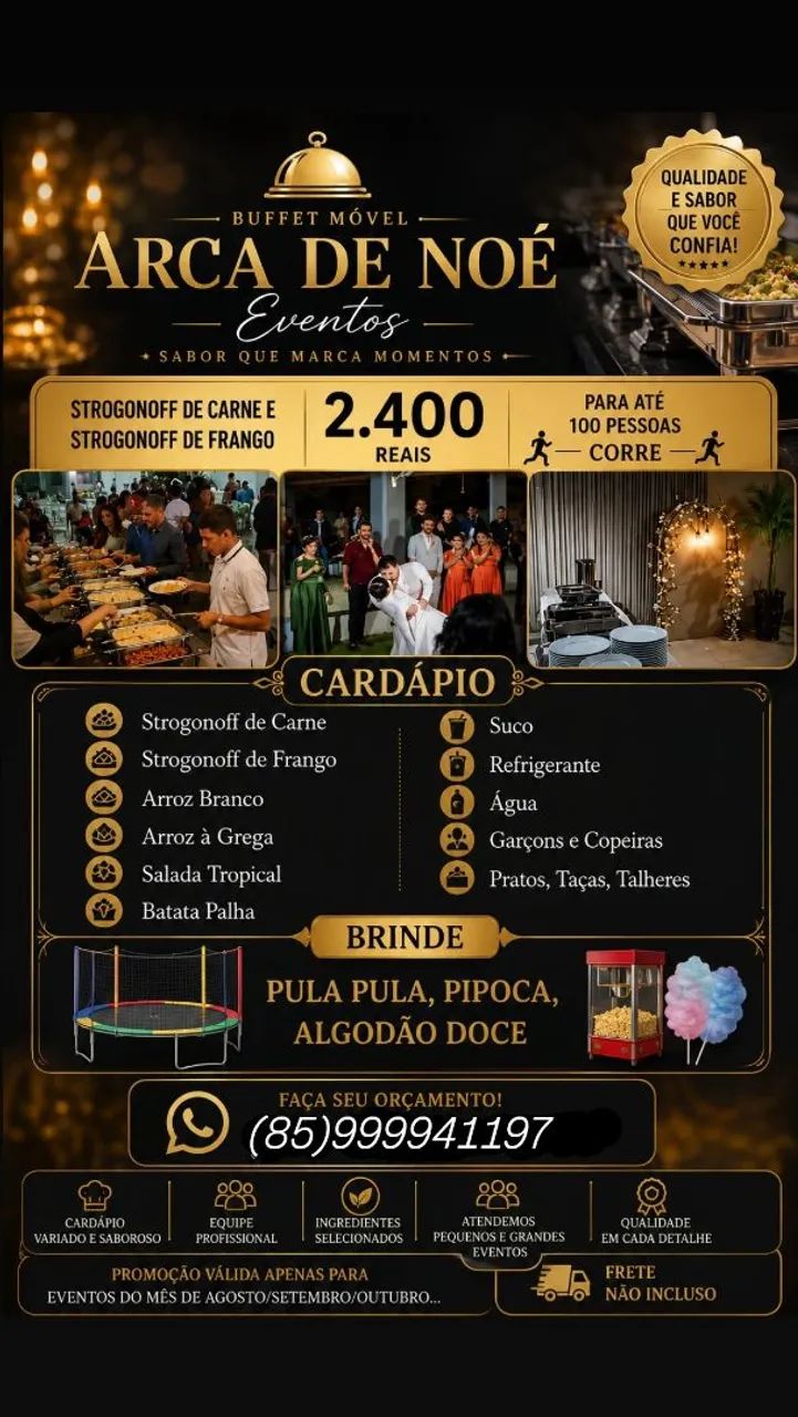 Buffet Móvel Arca de Noé Eventos  - Foto 3