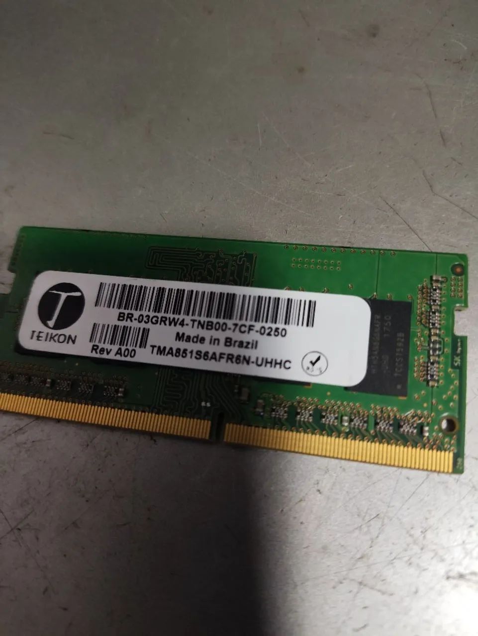 Memória ddr4 4gb