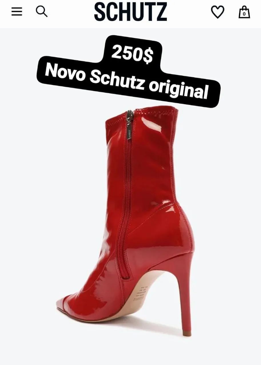 Novo é usado Constance couro e café, Carmen steffanis original ? - Foto 3