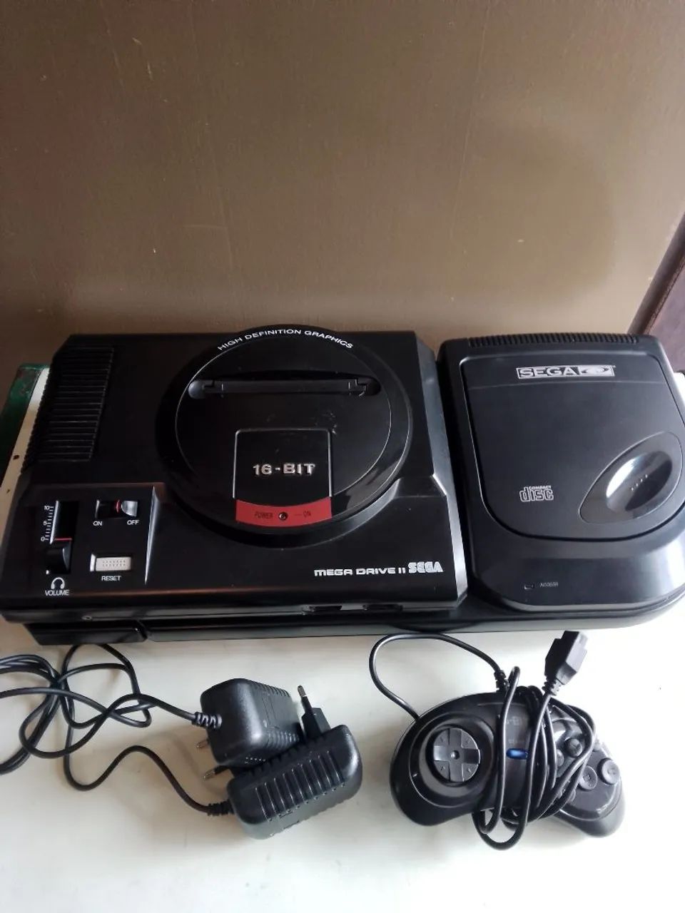Sega Cd + Mega drive 