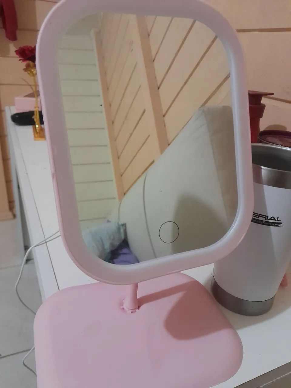 Espelho de mesa LED 