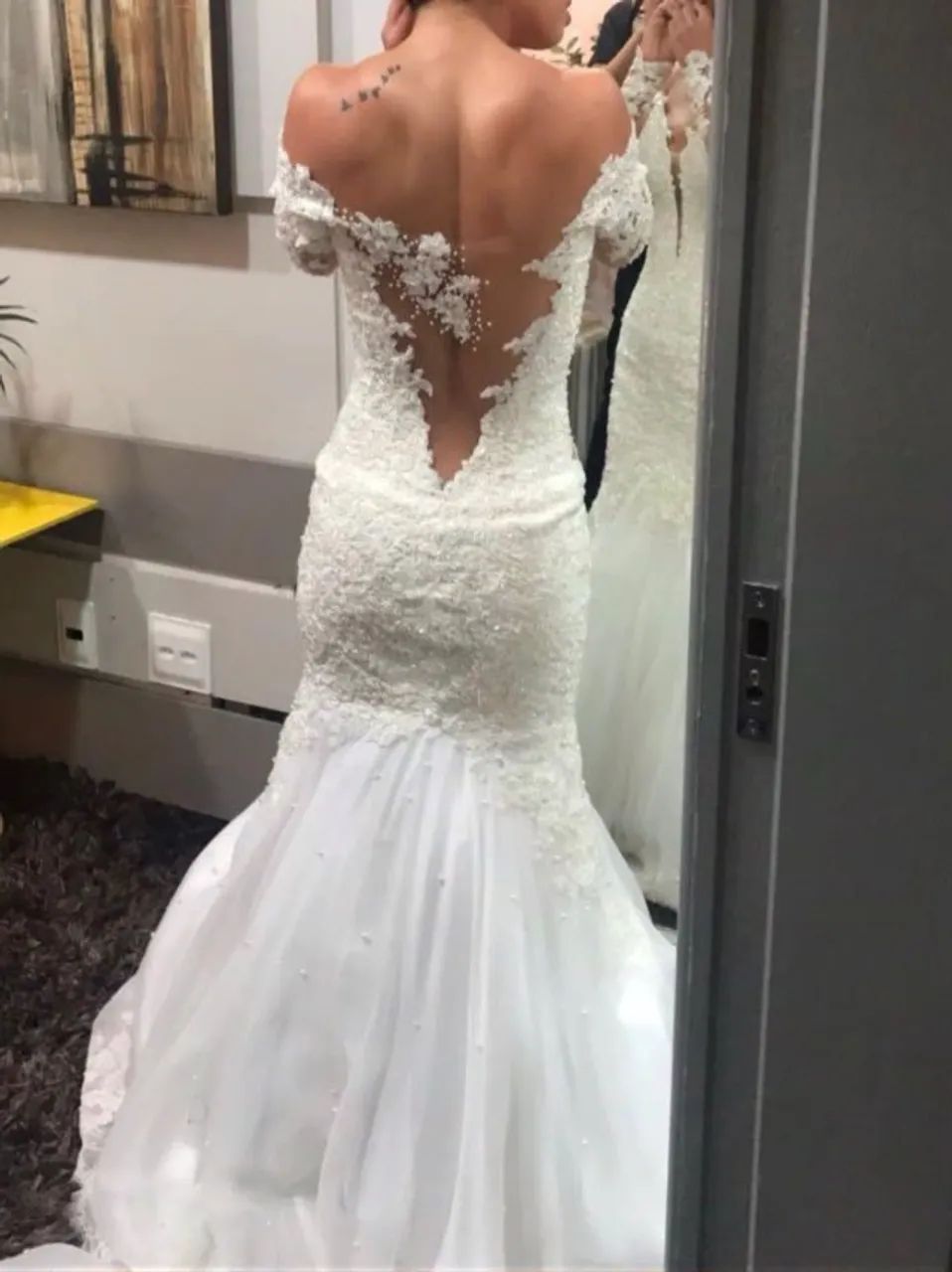 Vestido de noiva Patrícia Nascimento - Foto 4