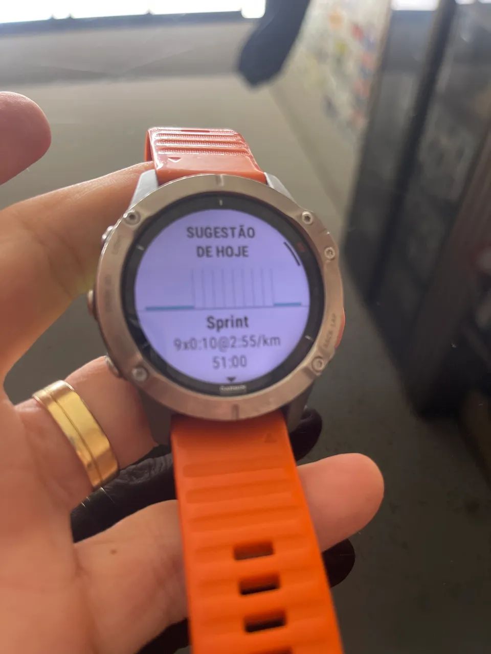 Relógio Garmin fênix 6 shapphire  - Foto 3
