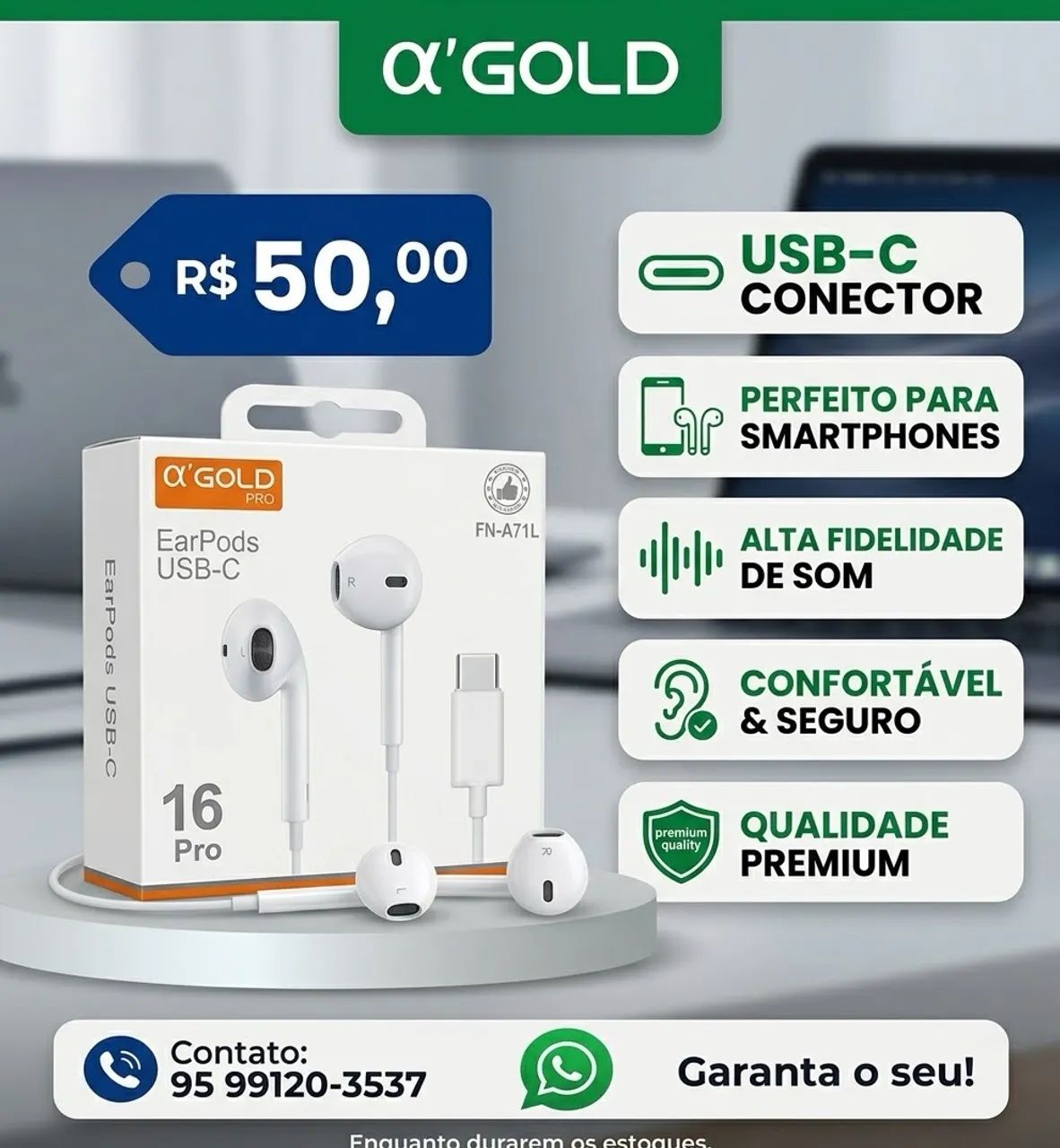 Carregador / Fone - Foto 2