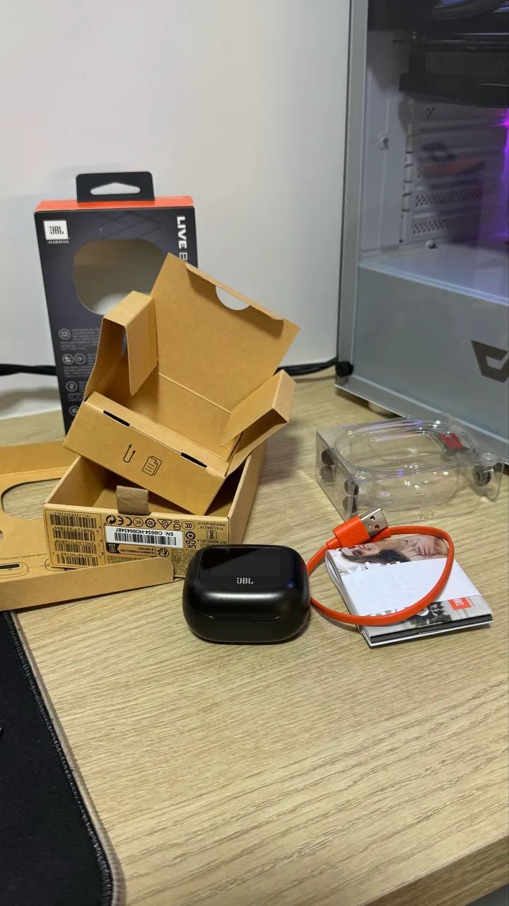 Fone Jbl Live buds 3 zero - Foto 4