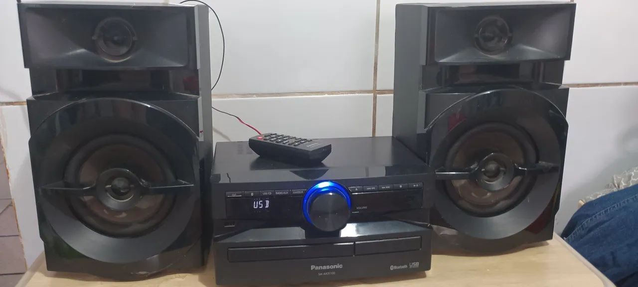 Mini System Panasonic,modelo da linha SC-AKX100. - Foto 2