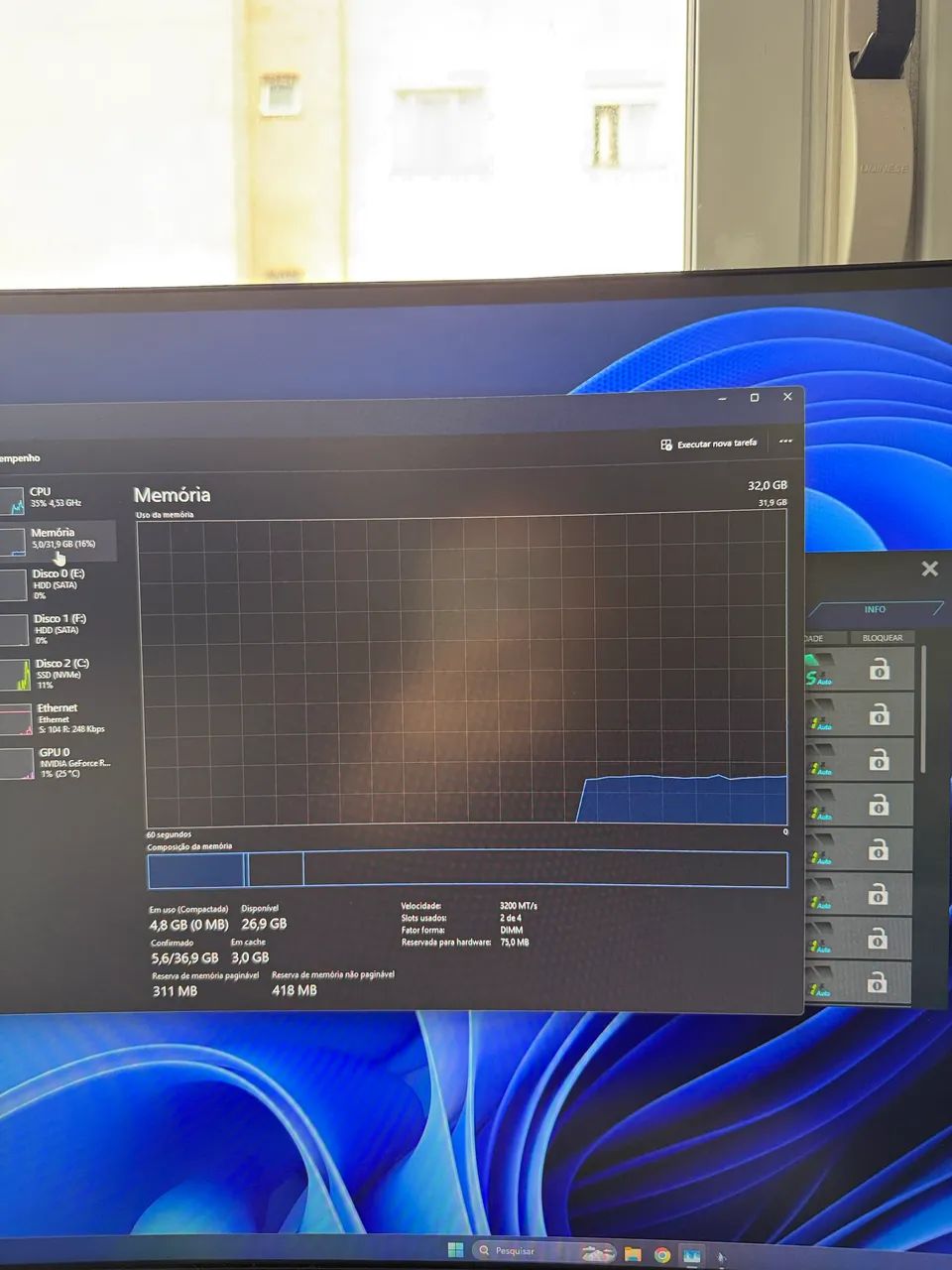 Pc gamer 32gb ram no precinho Ryzen 5 5600x - Foto 3