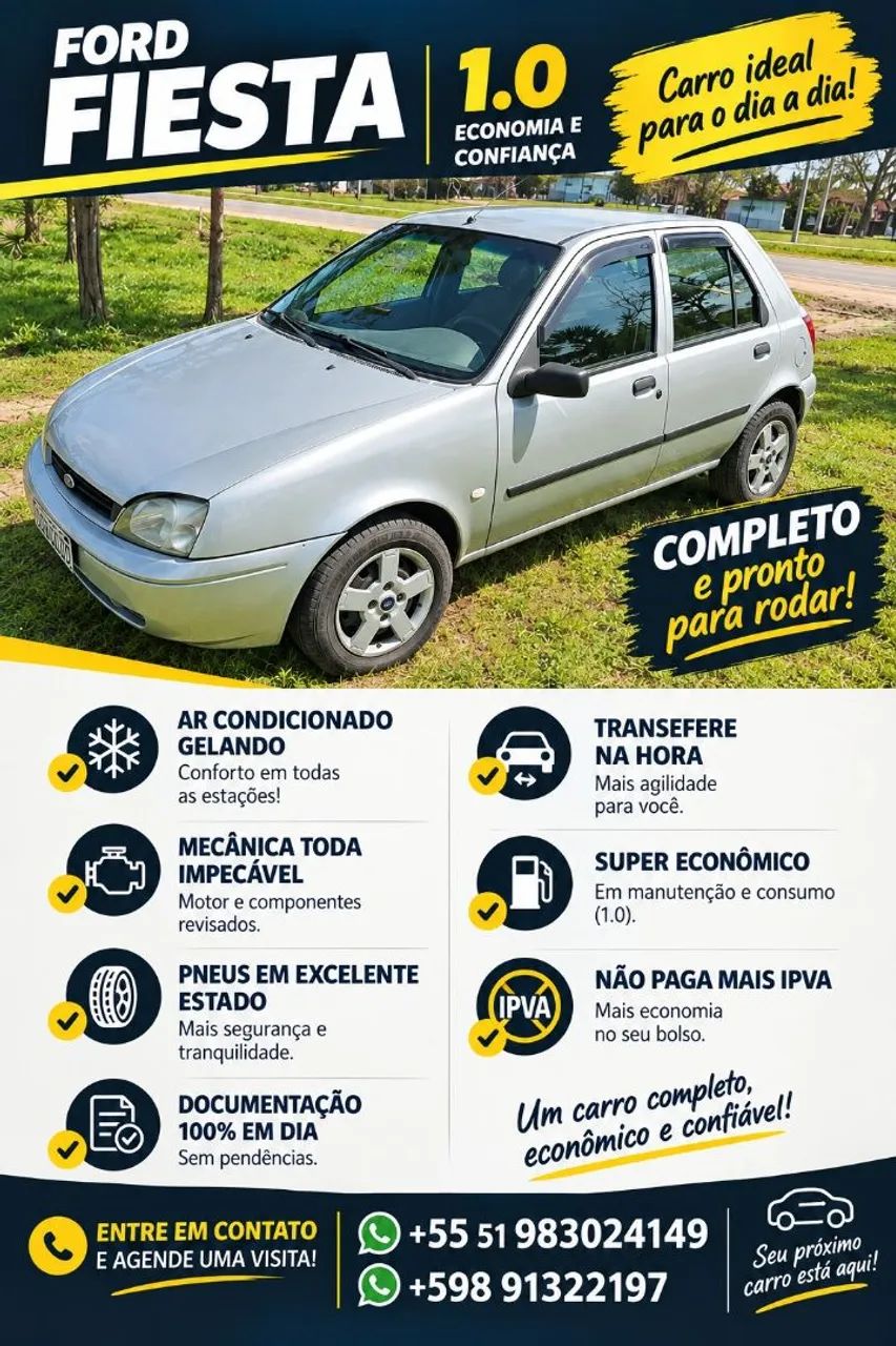 Ford Fiesta Street/ Action 1.0 8V 5P 2005
