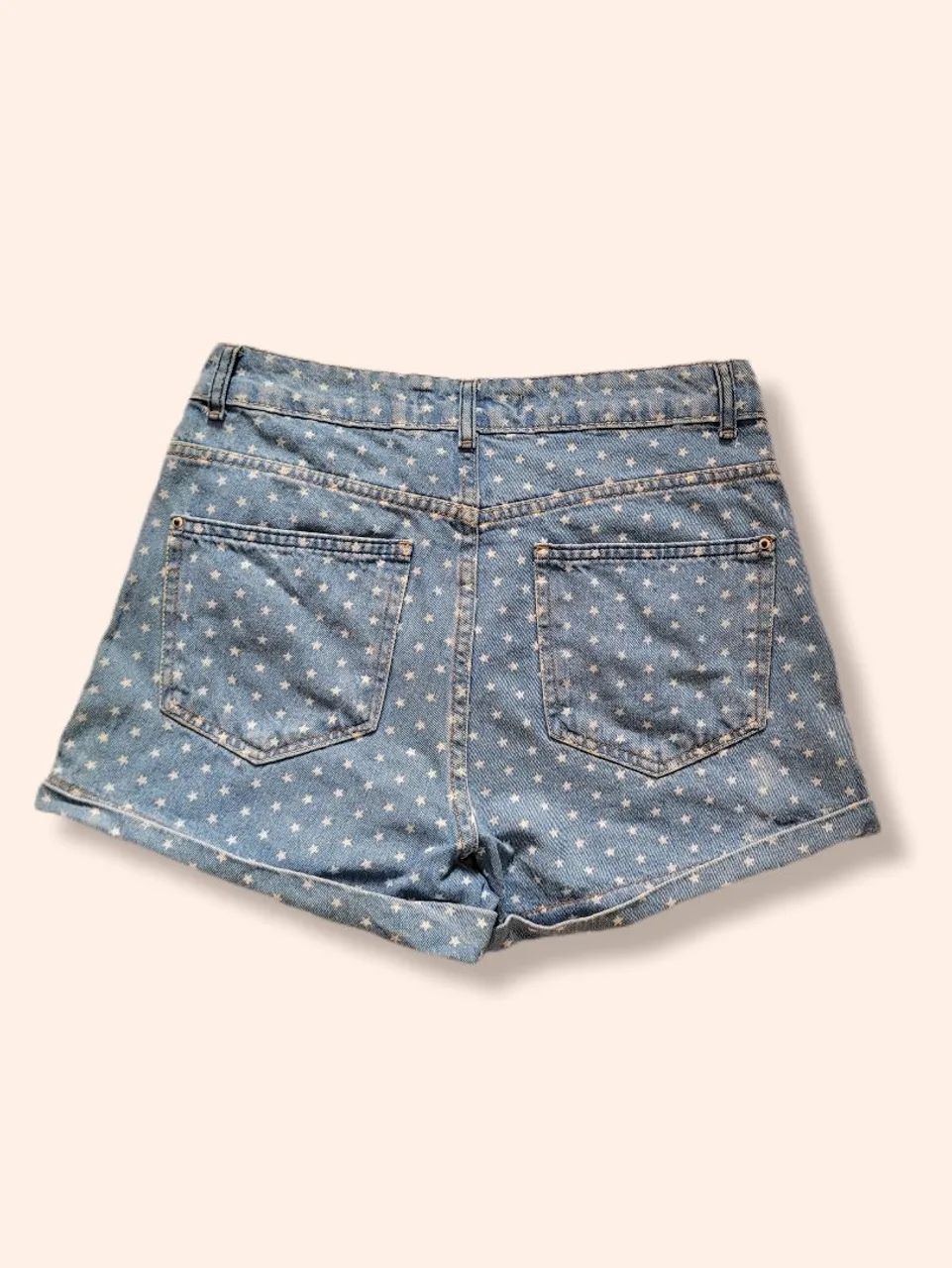 Short jeans hot pants estrelas carnaval - Foto 2