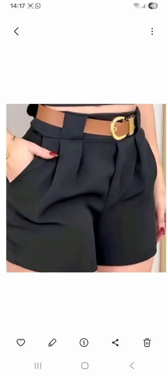 Shorts femininos  tendência - Foto 2