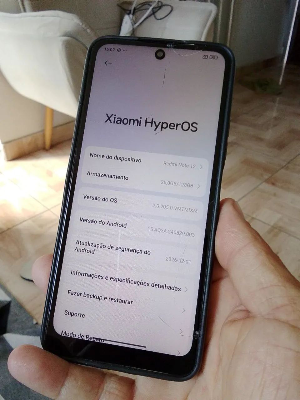 Redmi note 12 usado 