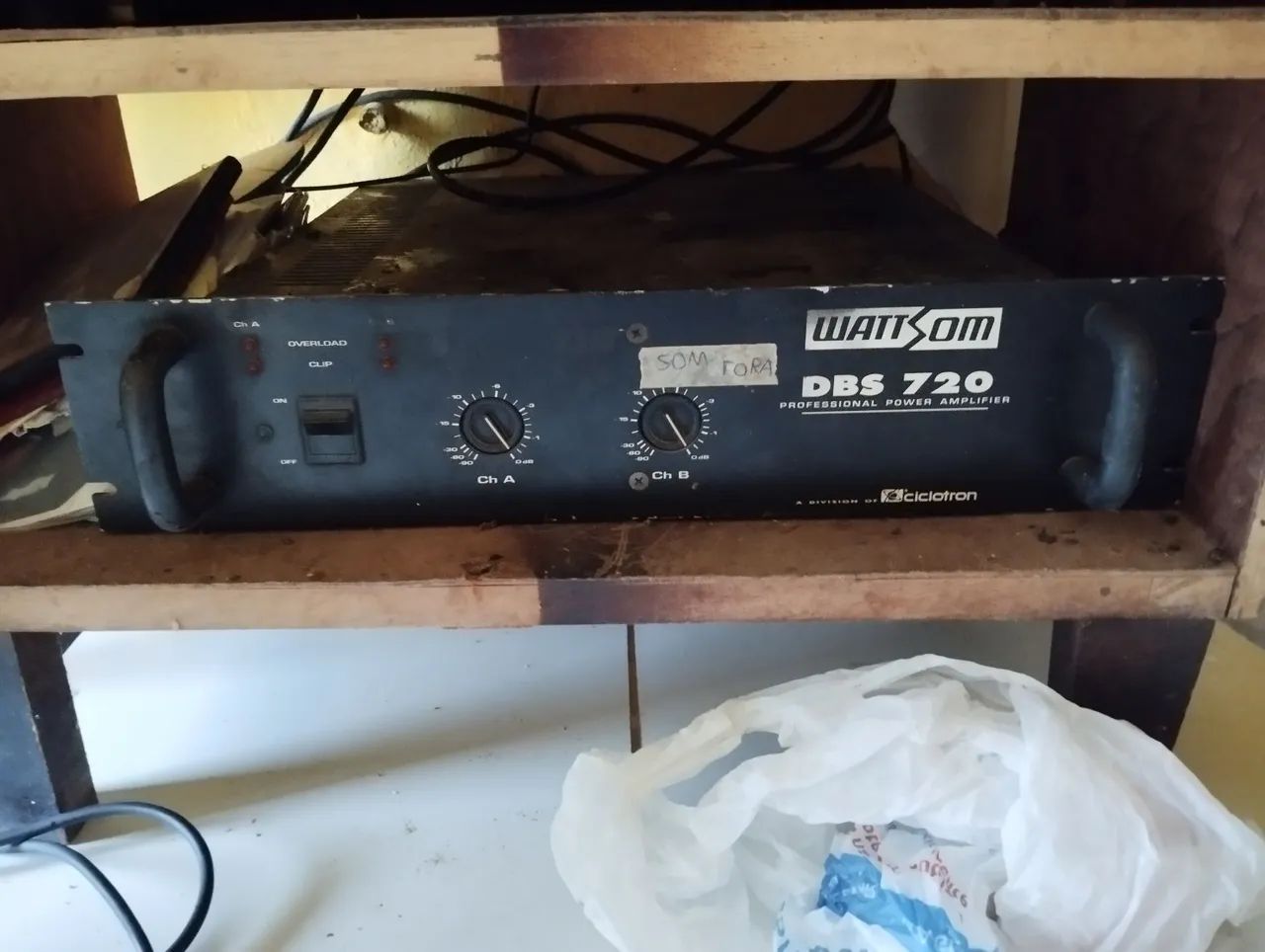 Amplificador ciclotron dbs 720 - Foto 2