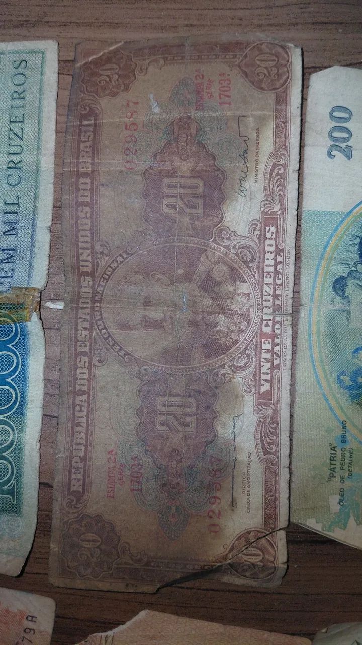 Vendo notas de dinheiro antigas - Foto 4
