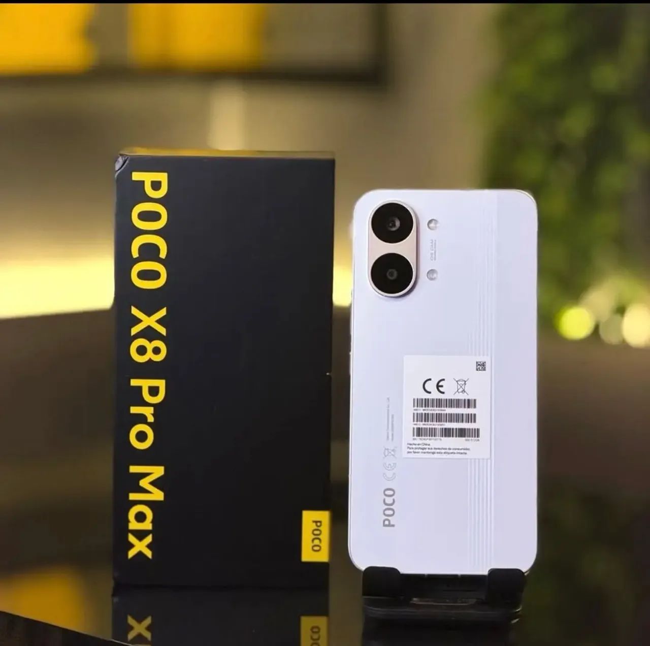 Poco X8 Pro Max 256gb 12 ram branco  - Foto 2