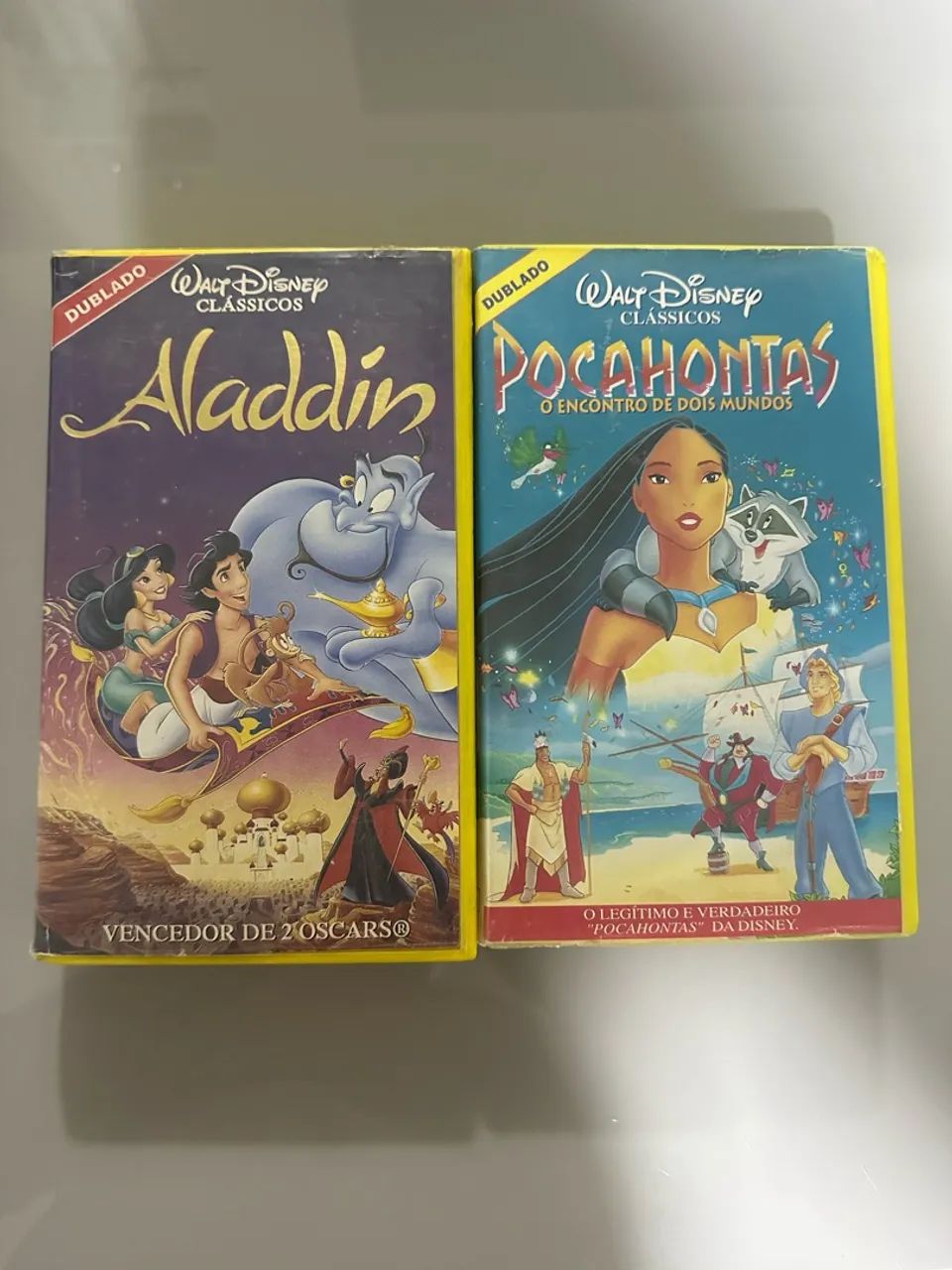 VHS originais Disney