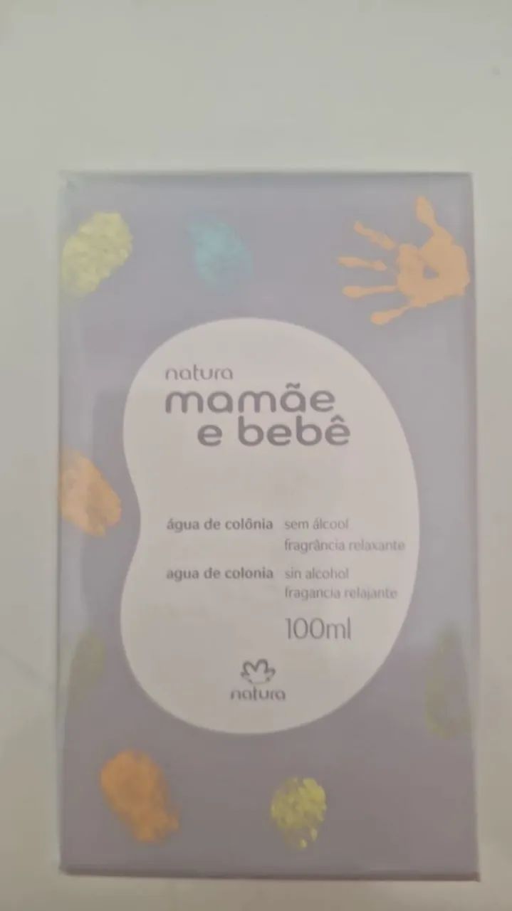 Colônia Natura Mamãe e Bebê 100ml LACRADA