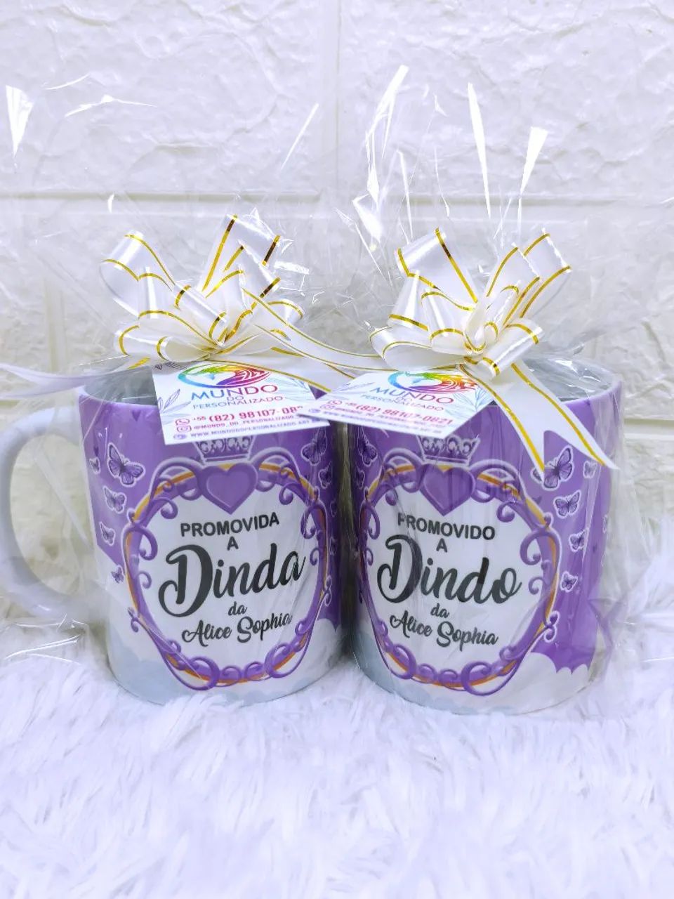 Caneca De Dinda e Dindo - Foto 3
