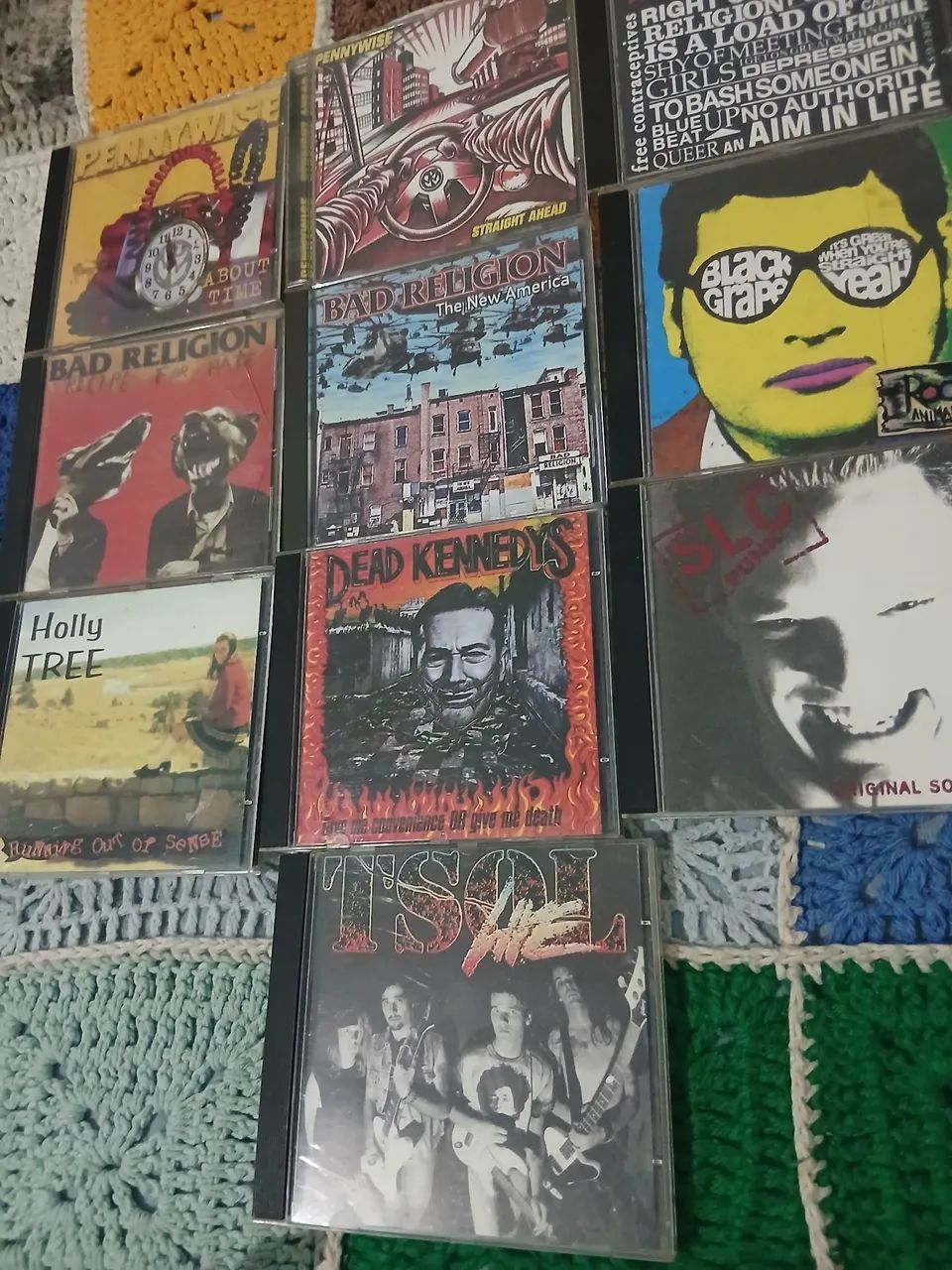 Cds rock e punk originais anos 90