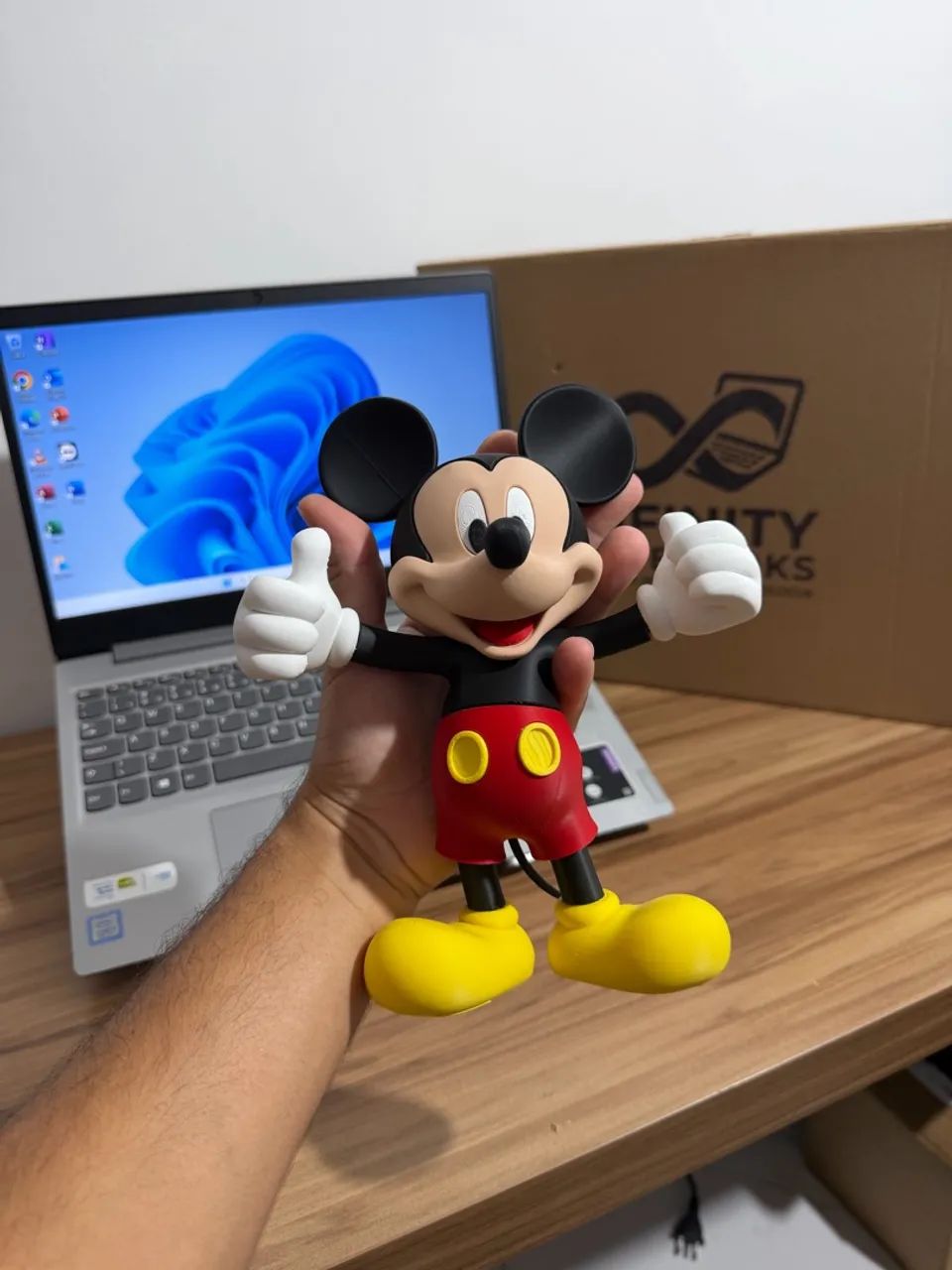 NOTEBOOK LENOVO I3-8ª, 8GB RAM, SSD 480GB + MICKEY MOUSE DE BRINDE - Foto 2