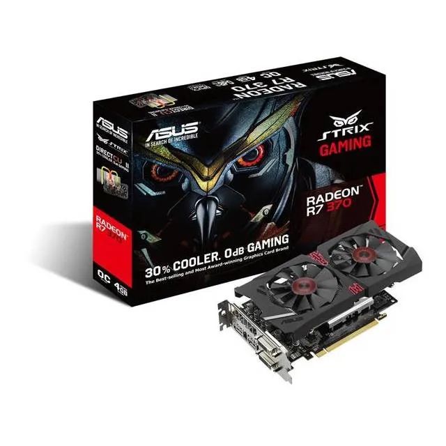 (NEGOCIO) STRIX R7 370 GAMING OC 4Gb GPU GDDR5 COM OVERCLOCK E DUAL FAN - Foto 2