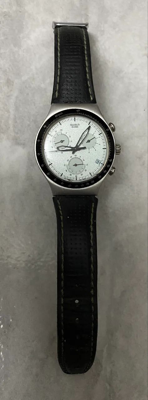 Relógio Swatch Irony Chrono Aluminum - Foto 2