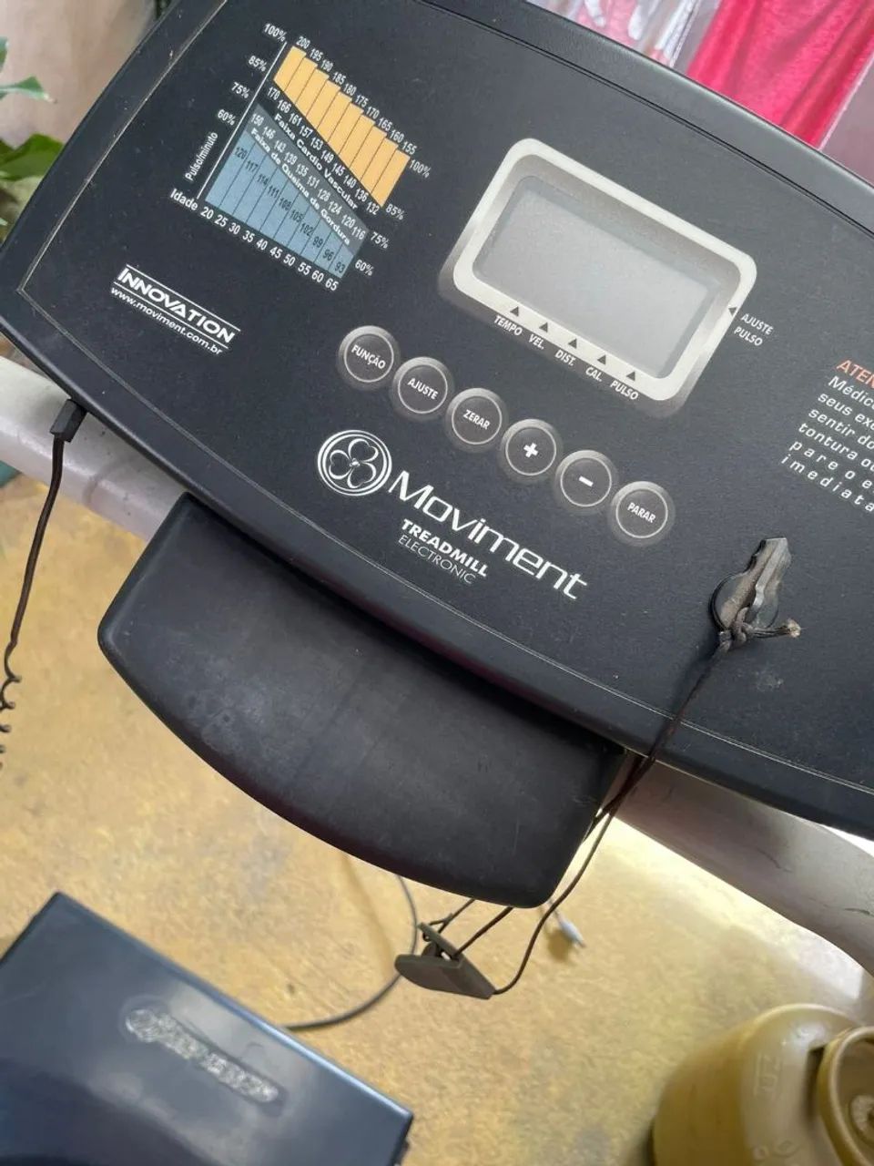 Esteira Ergometrica Moviment Cardiofit Plus