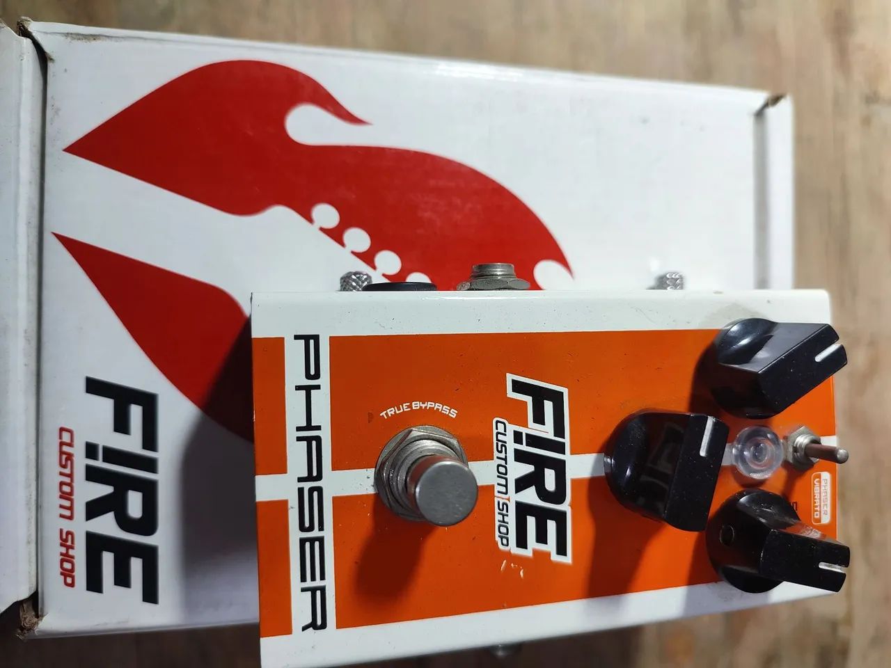 Pedal Fire Phaser com caixa e lata - Foto 3