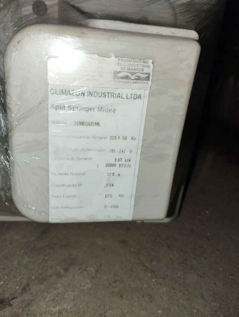Ar split Midea inverte 33.000 BTUs. - Foto 3