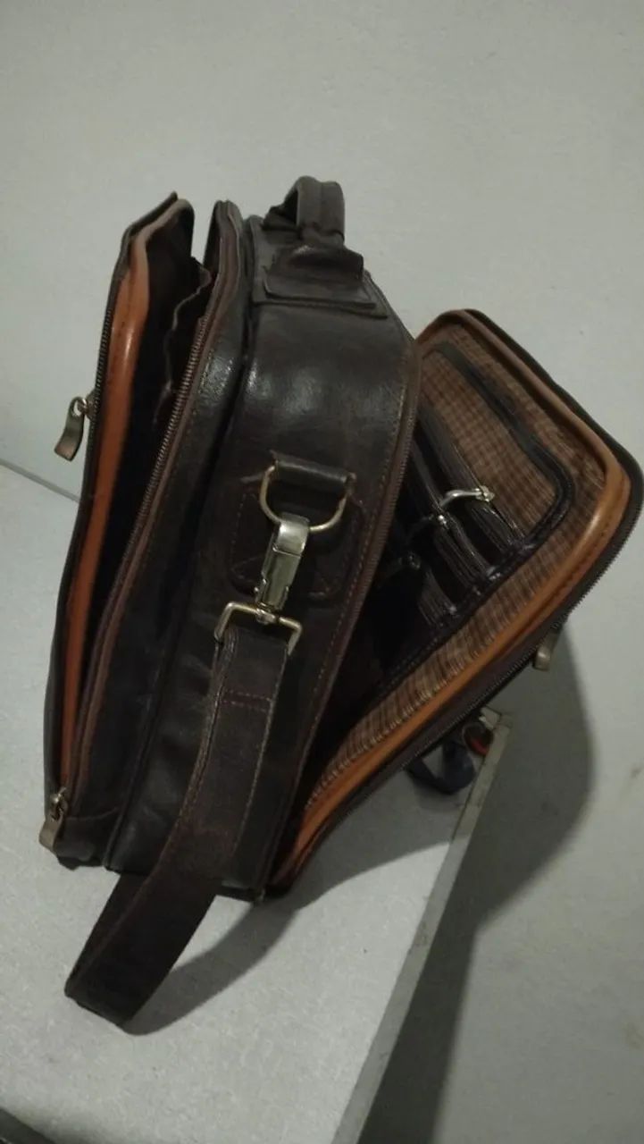 Pasta Executiva Masculina em Couro Legítimo - B2.CO Leather (Com Alça de Ombro) - Foto 2