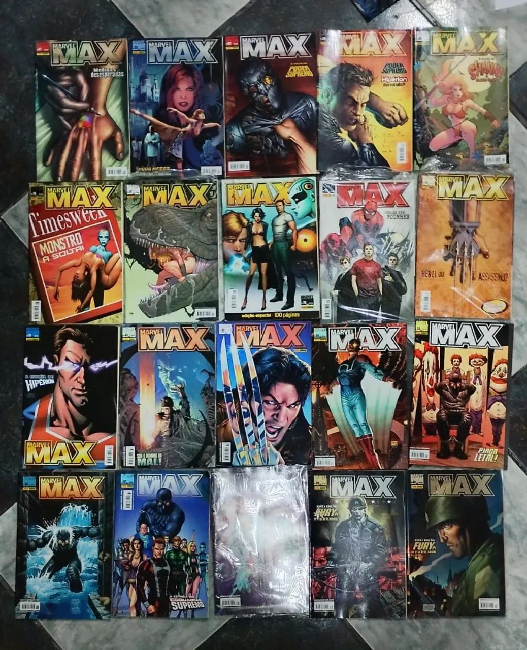 MARVEL MAX (PANINI) 1-81 COLEÇÃO COMPLETA + ALIAS ESPECIAL  - Foto 2