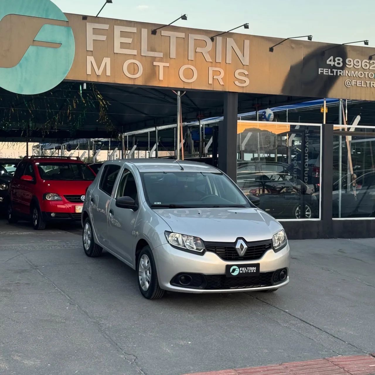 Renault Sandero Authentique Flex 1.0 12V 5P 2018 - Foto 2