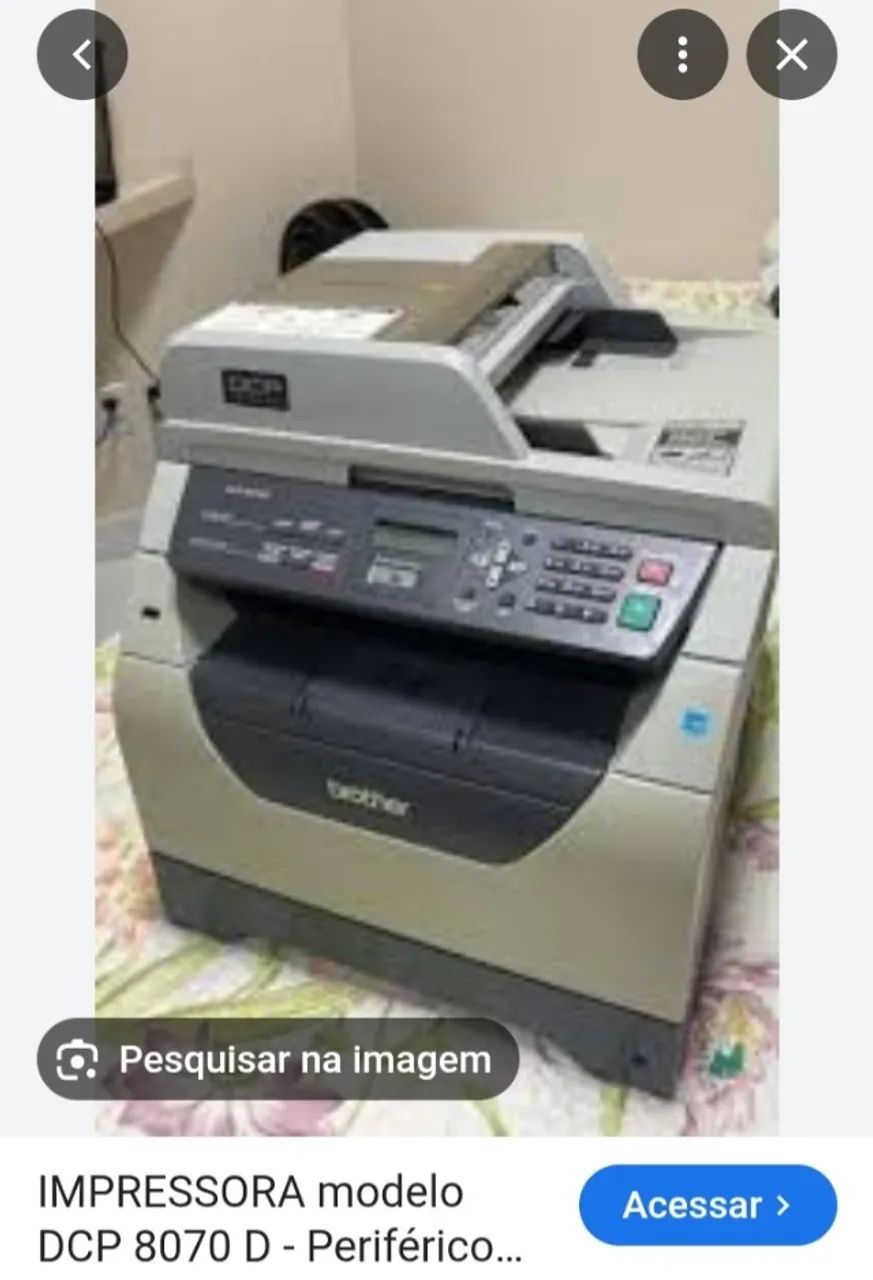 Impressora brother DCP 8070D periféricos 