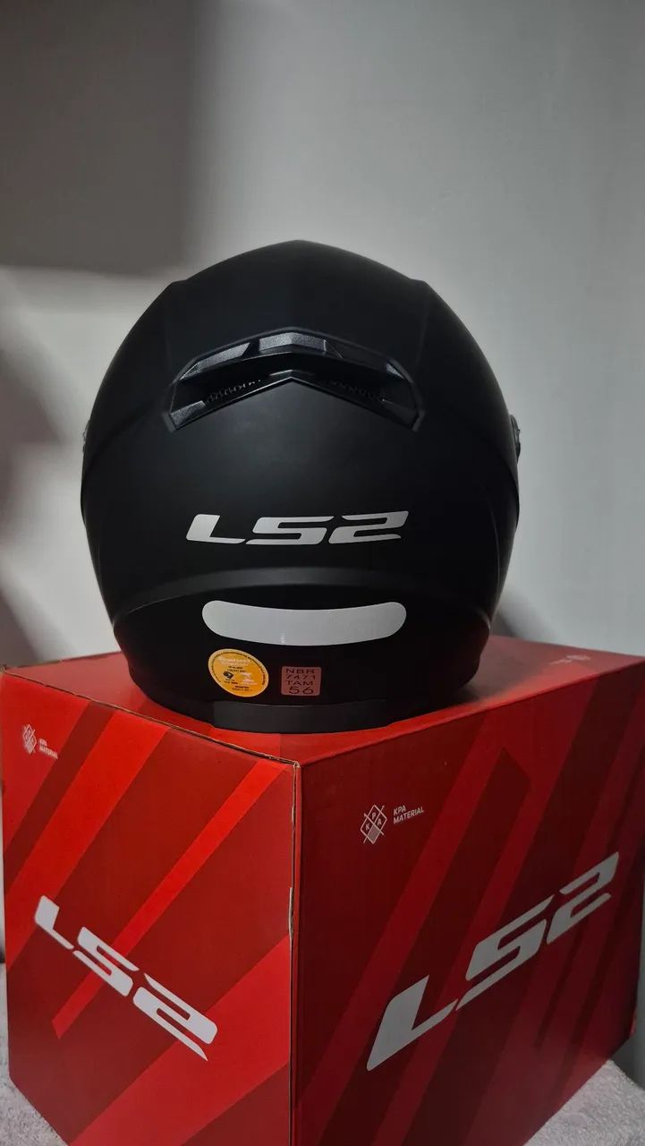 Capacete LS2 FF358 Classic Preto fosco - Foto 3