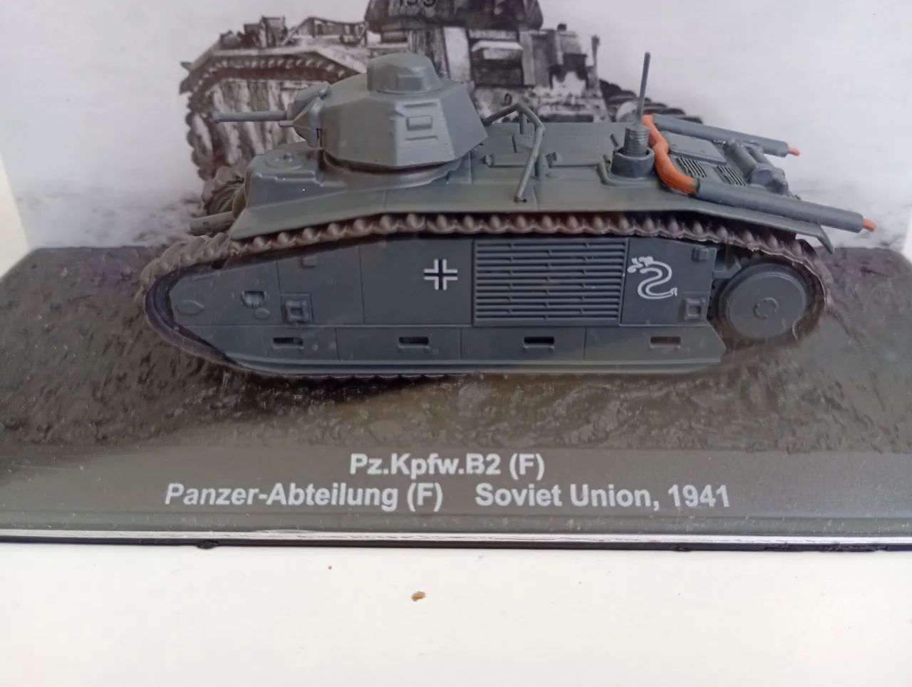 Miniatura blindado de combate Pz.kpfw.B2 Panzer 1941