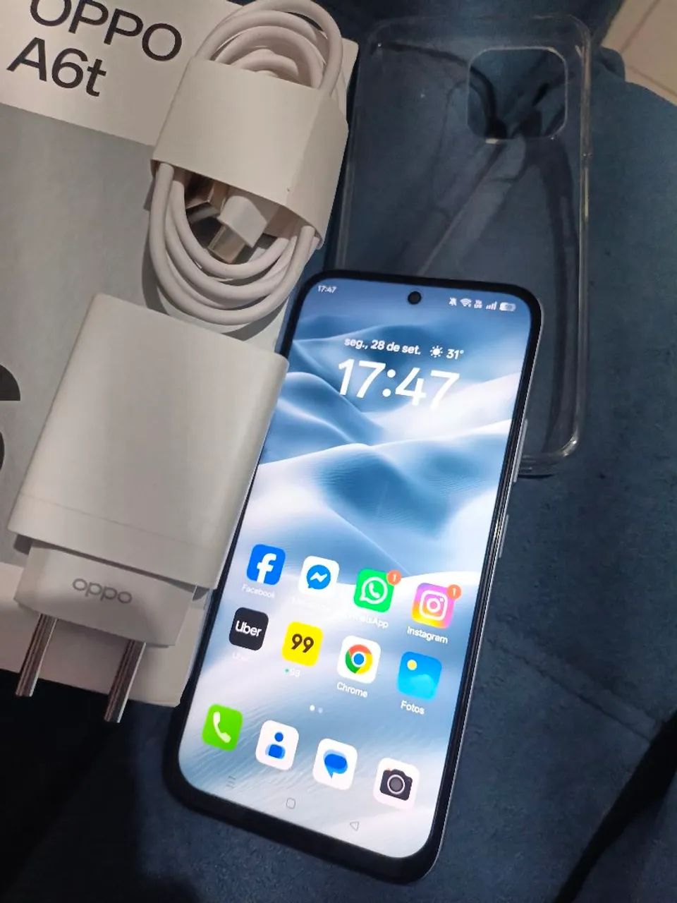 OPPO A6T semi-novo 128gb - Foto 3