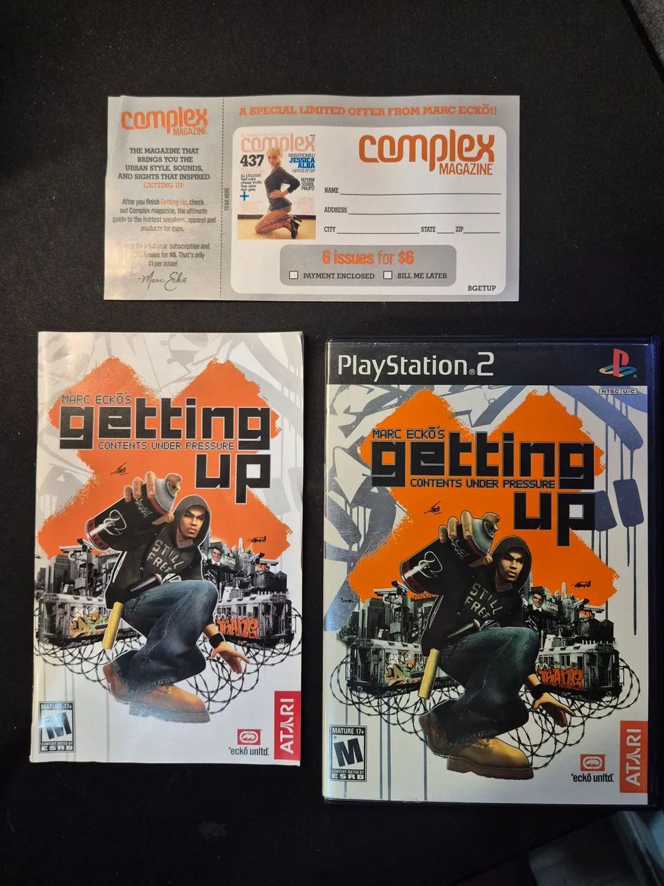 Jogo Marc Ecko's Getting Up Contents Under pressure Ps2 - Foto 3
