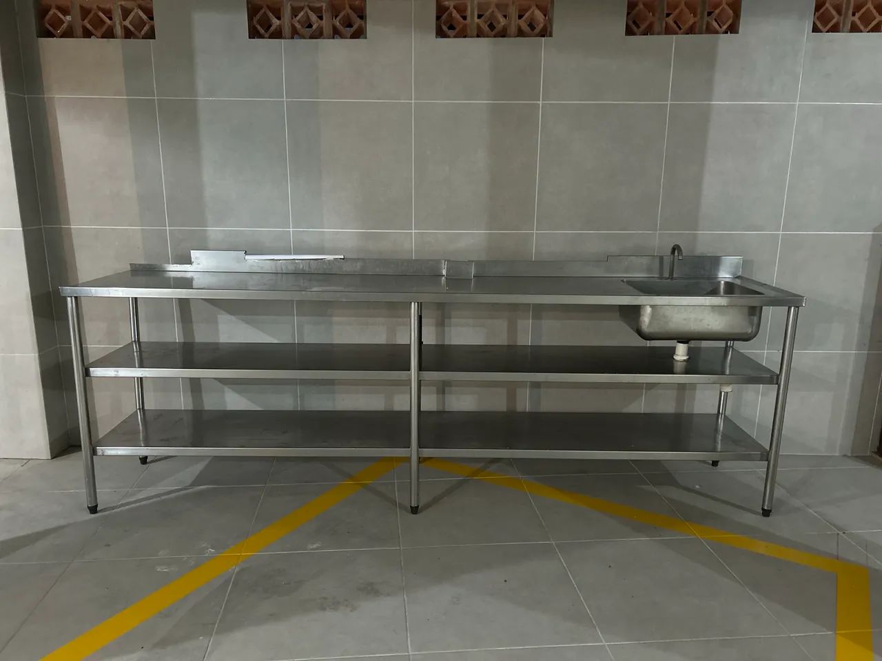 Bancada inox