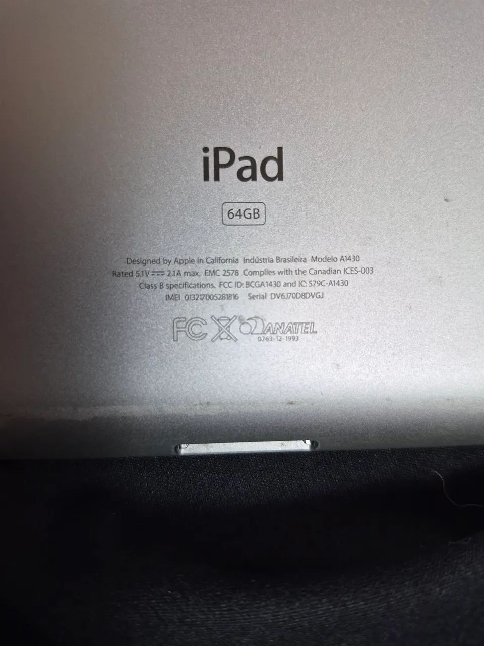 IPAD em excelente estado !!!! 64 GB