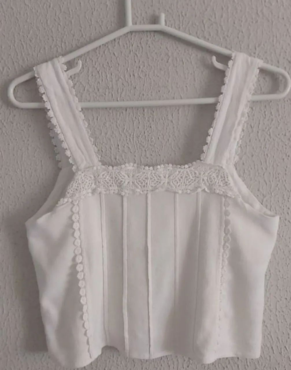 Blusa Cropped Farm Tam P - Foto 3