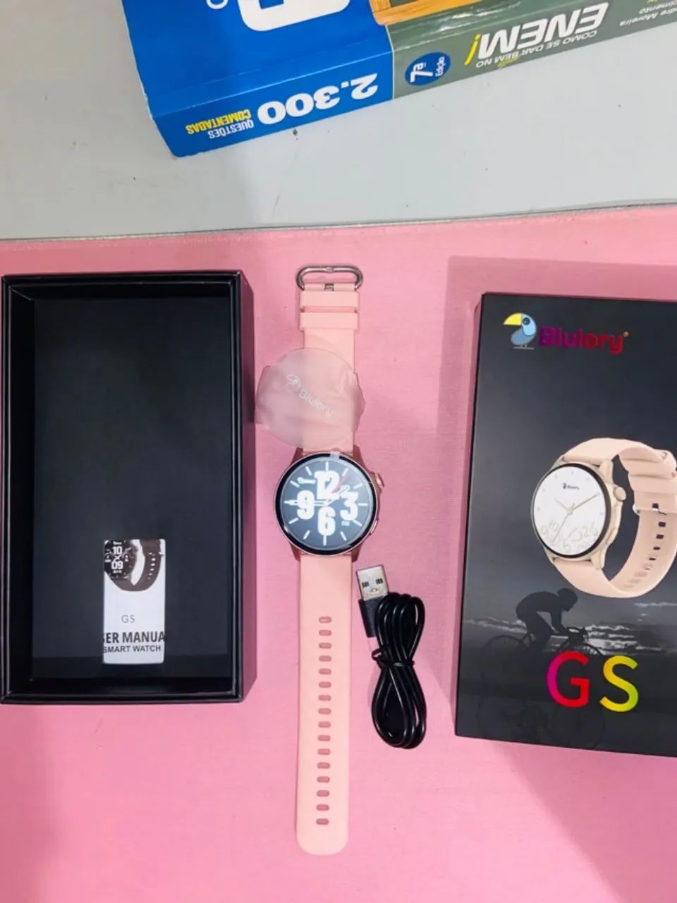SMARTWATCH BLULORY GS ROSA 45MM